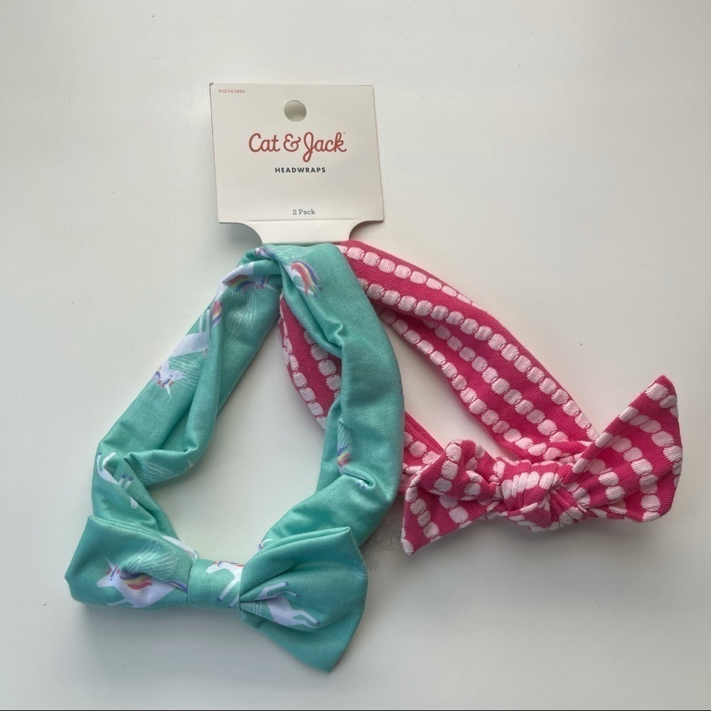 NWT Cat & Jack Headbands Bows